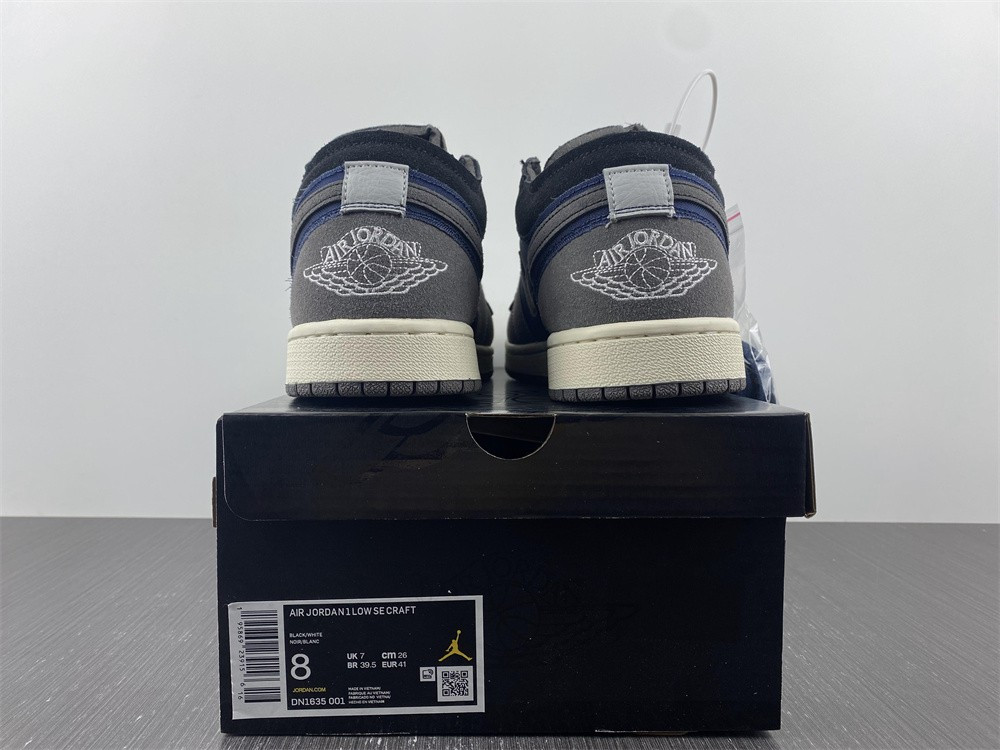 Air Jordan 1 Low “Inside Out” in Black DN1635-001