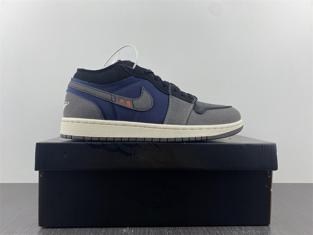 Air Jordan 1 Low “Inside Out” in Black DN1635-001