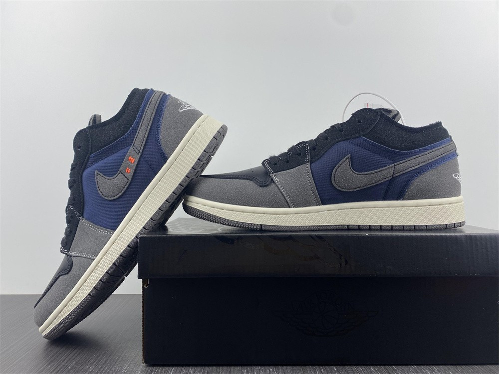 Air Jordan 1 Low “Inside Out” in Black DN1635-001