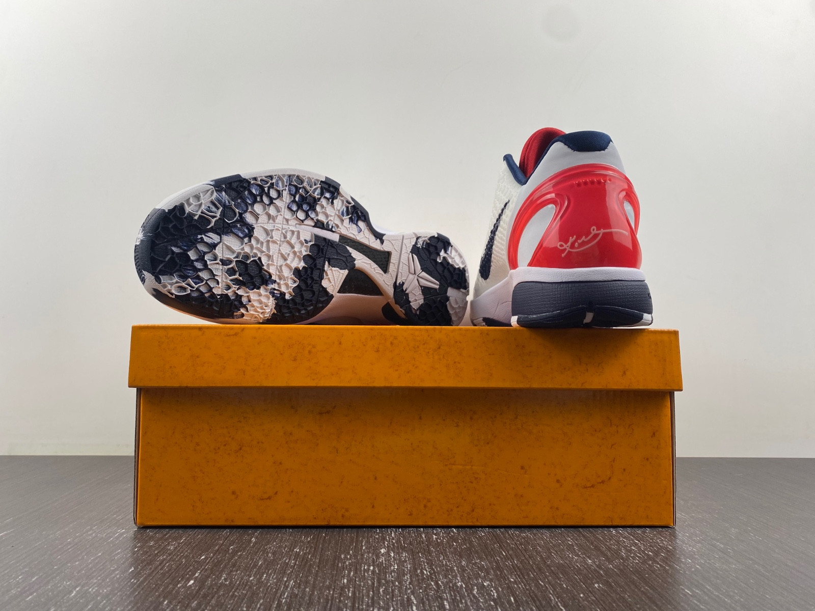 Nike Kobe 6 Protro "Team USA" PE Home White CW2190-146