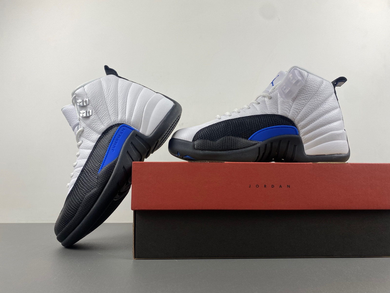 Air Jordan 12 Retro black and blue