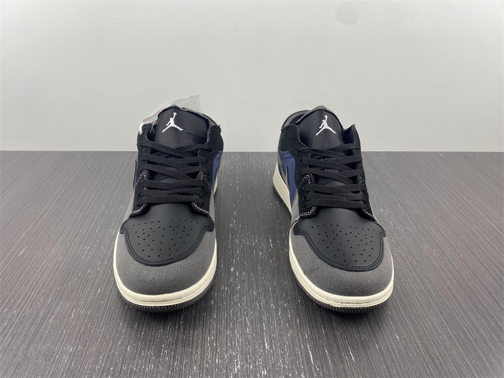 Air Jordan 1 Low “Inside Out” in Black DN1635-001