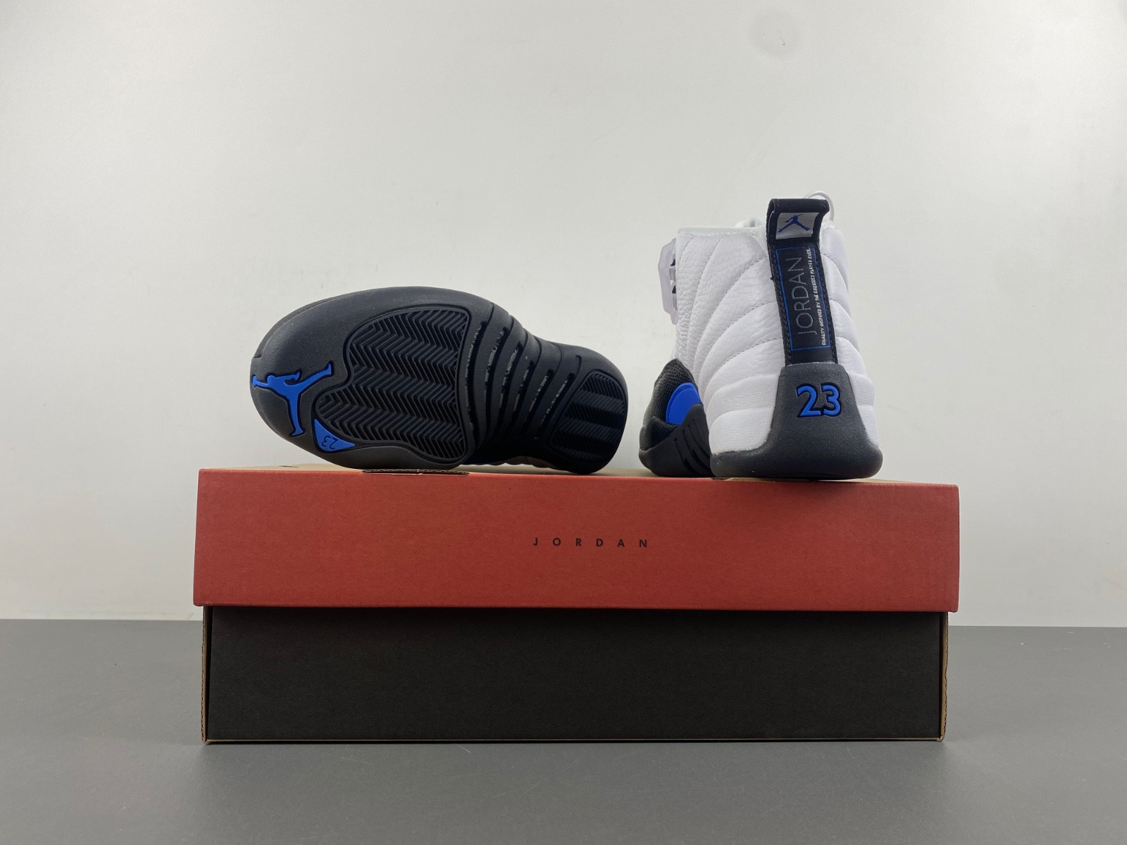 Air Jordan 12 Retro black and blue