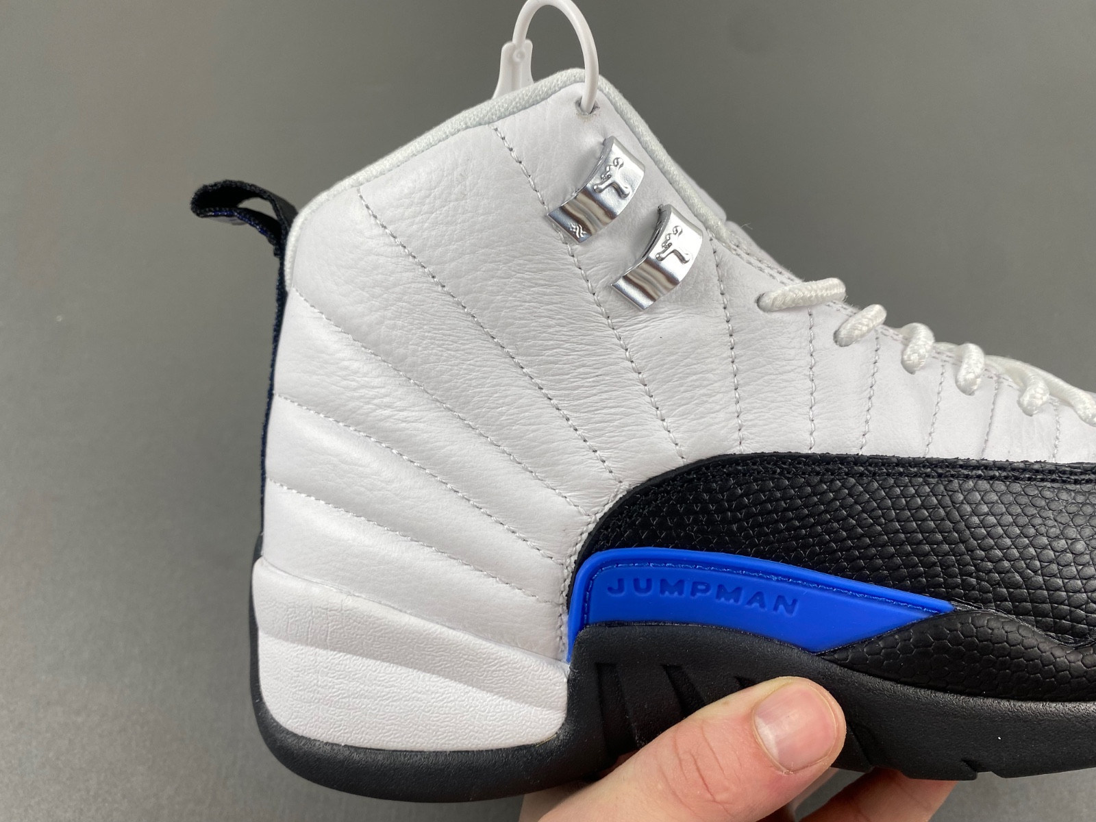 Air Jordan 12 Retro black and blue