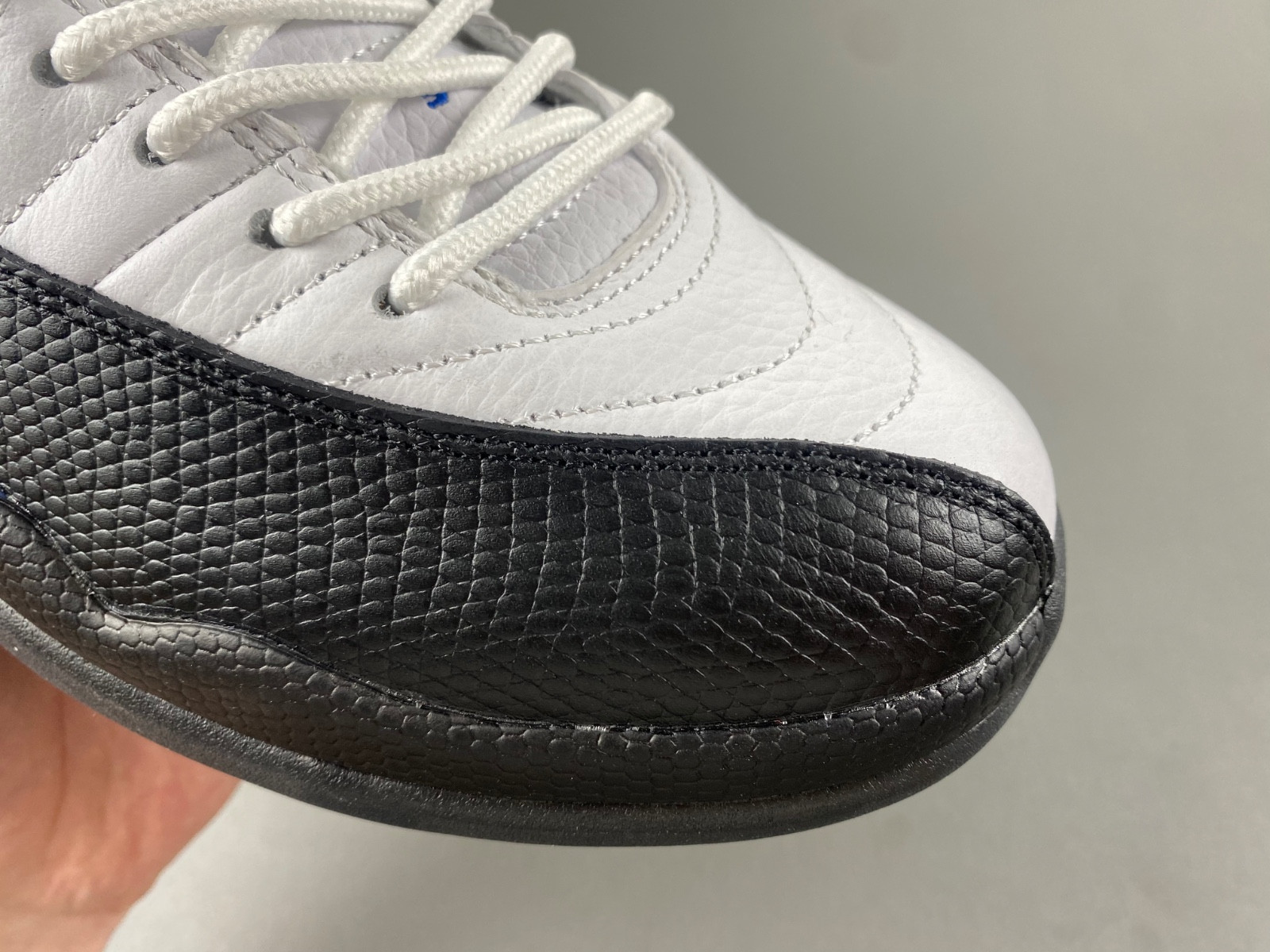 Air Jordan 12 Retro black and blue
