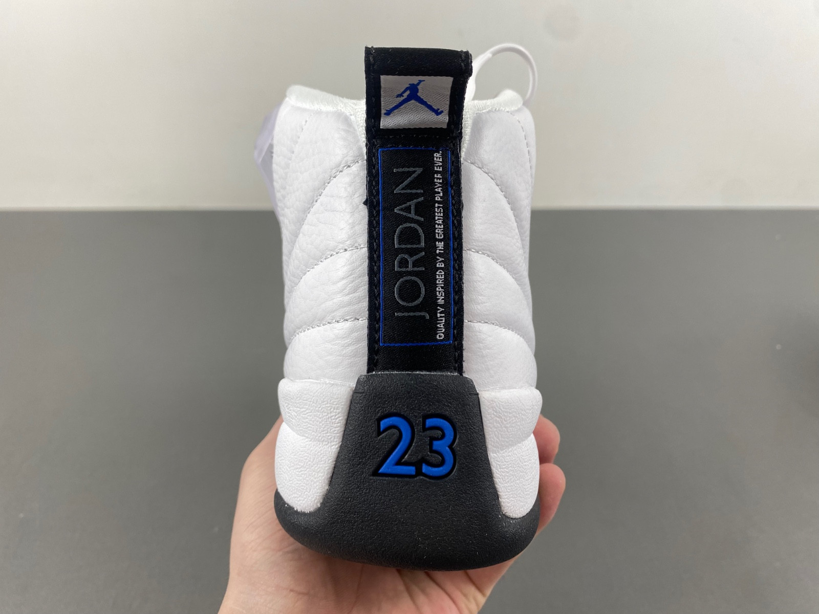 Air Jordan 12 Retro black and blue