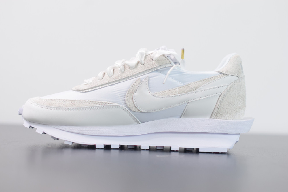 NIKE SACAI NIKE LDWAFFLE WHITE NYLON WHITE BV0073-101