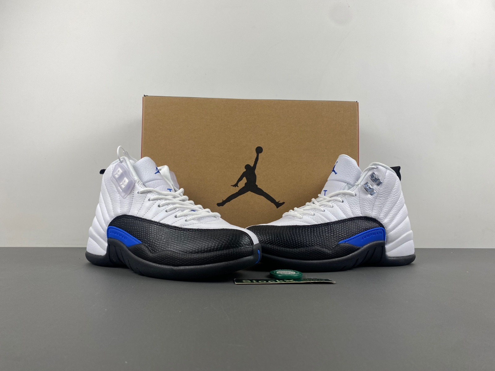 Air Jordan 12 Retro black and blue