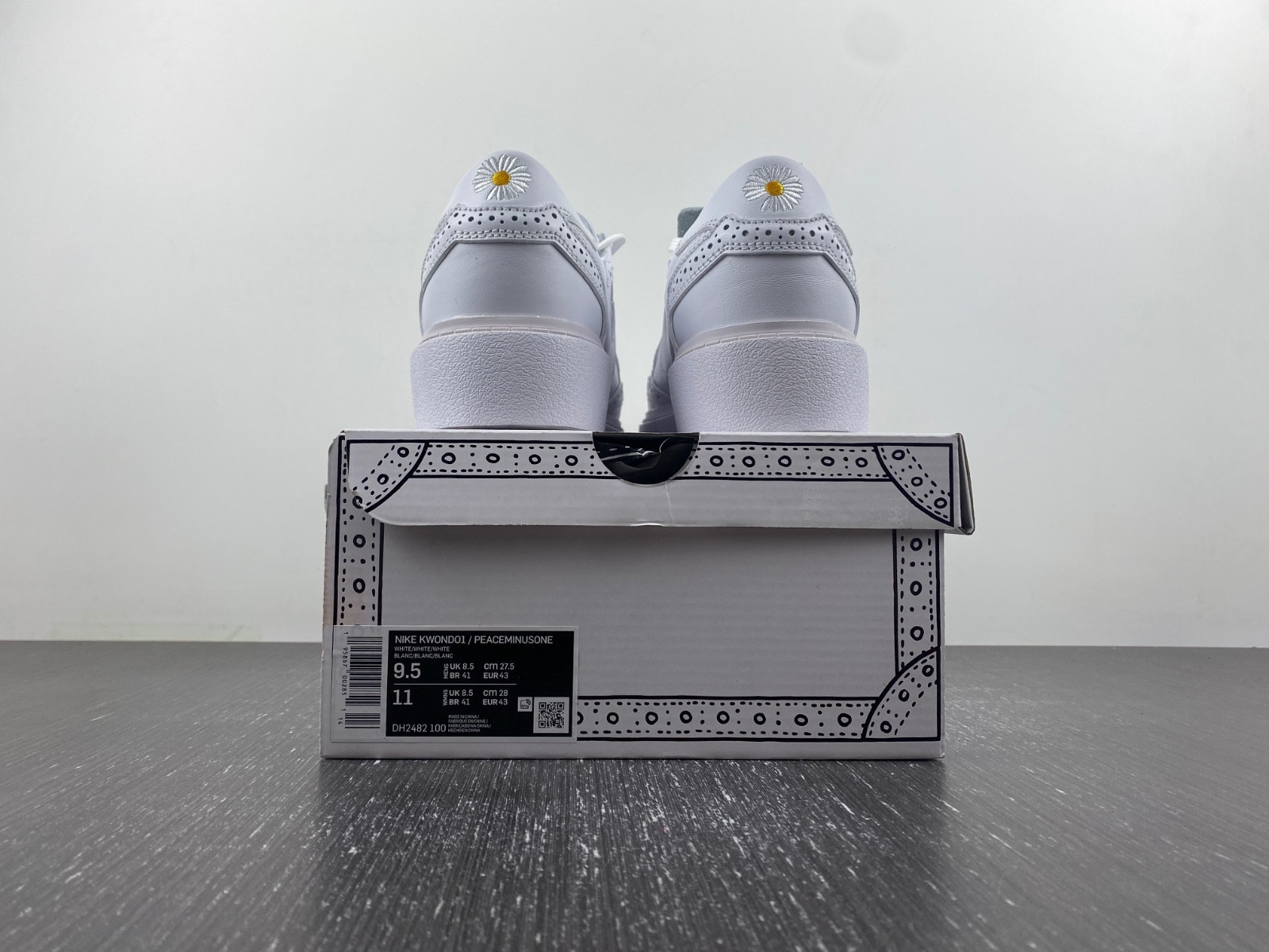 Nike Kwondo 1 G-Dragon Peaceminusone Triple White DH2482-100