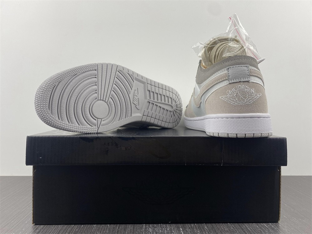 Air Jordan 1 Low Inside Out White Phantom  DN1635-100