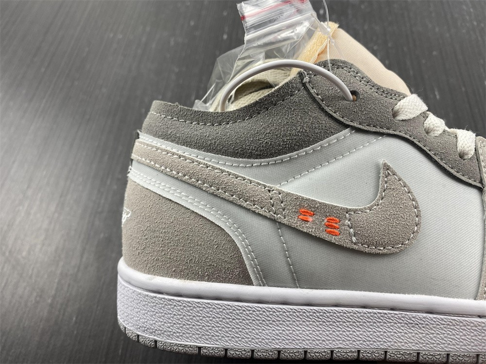 Air Jordan 1 Low Inside Out White Phantom  DN1635-100