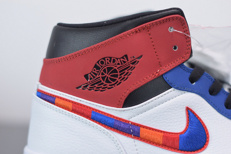 AIR JORDAN 1 MID MULTI-COLOR SWH 852542-146