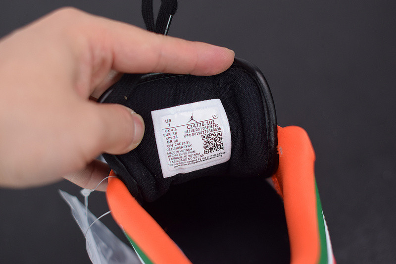 AIR JORDAN 1 LOW MULTI-COLOR BLACL TOE CZ4776-101