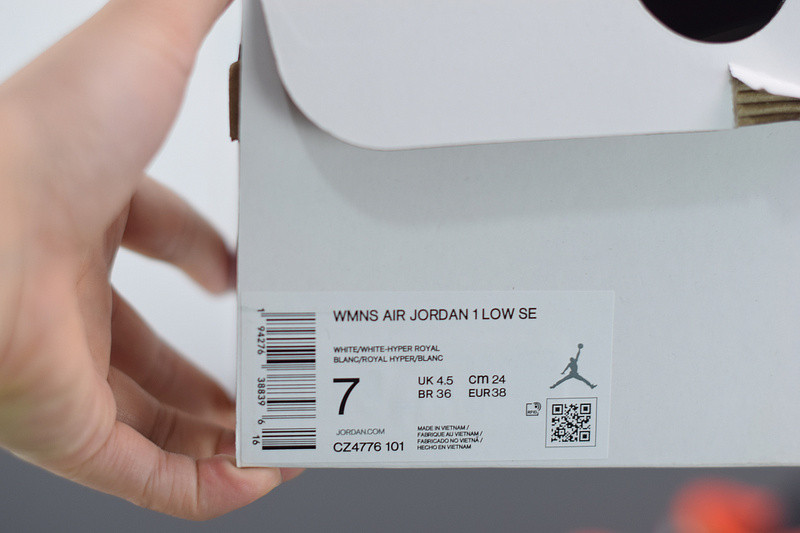 AIR JORDAN 1 LOW MULTI-COLOR BLACL TOE CZ4776-101