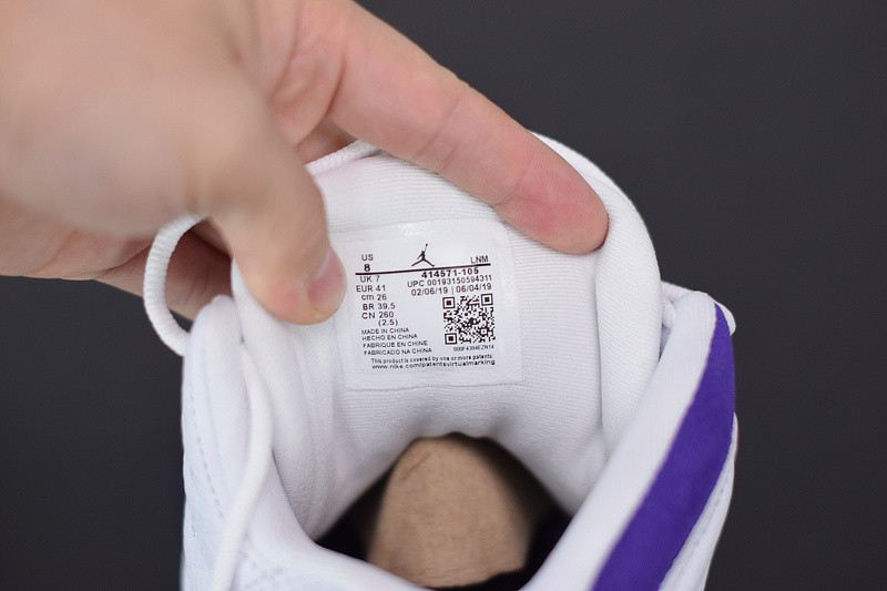 AIR JORDAN 13 RETRO LAKERS RIVALS 414571-105