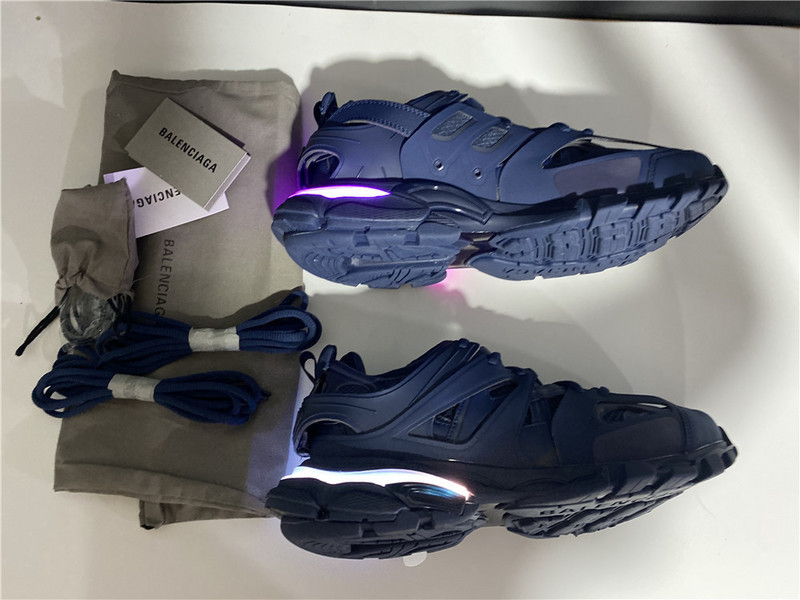 BC TRACK MULE CLEAR SOLE SNEAKERS 3.0 LED