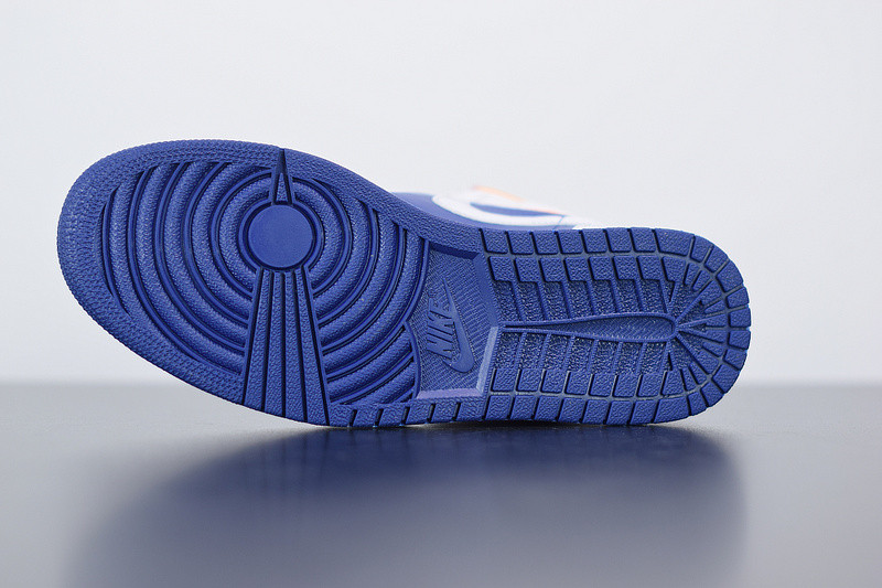 AIR JORDAN 1 MID ROYAL BLUE LASER ORANGE 554724-131
