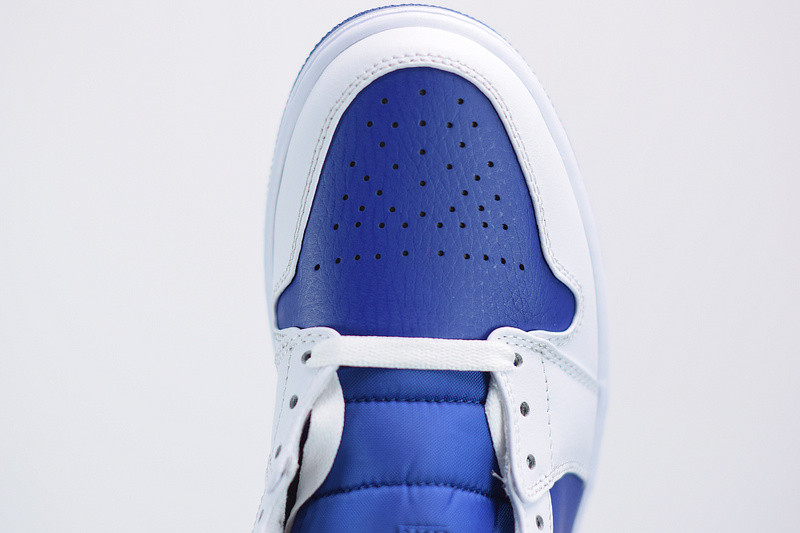 AIR JORDAN 1 MID ROYAL BLUE LASER ORANGE 554724-131