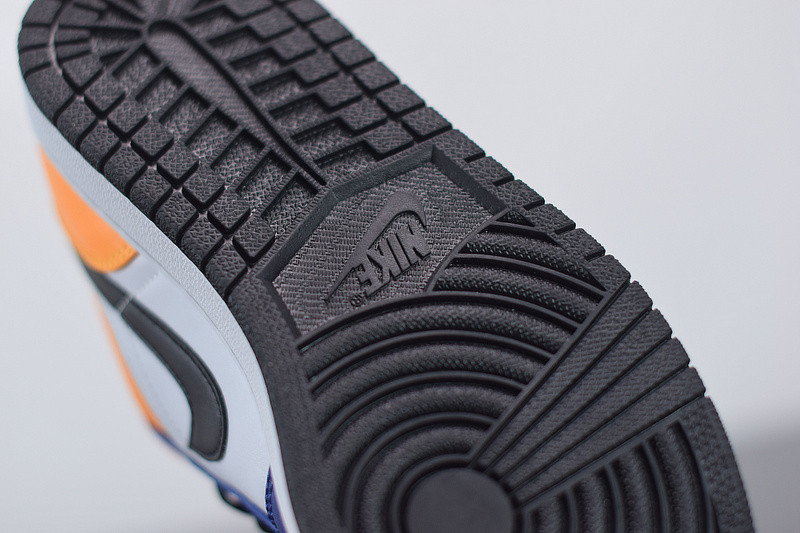 AIR JORDAN 1 LOW BLUE YELLOW ORANGE 553558-123