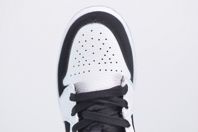 AIR JORDAN 1 MID WHITE BLACK 554725-113