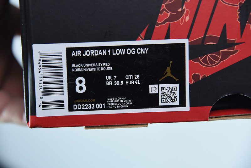 AIR JORDAN 1 LOW OG “CHINESE NEW YEAR” DD2233-001
