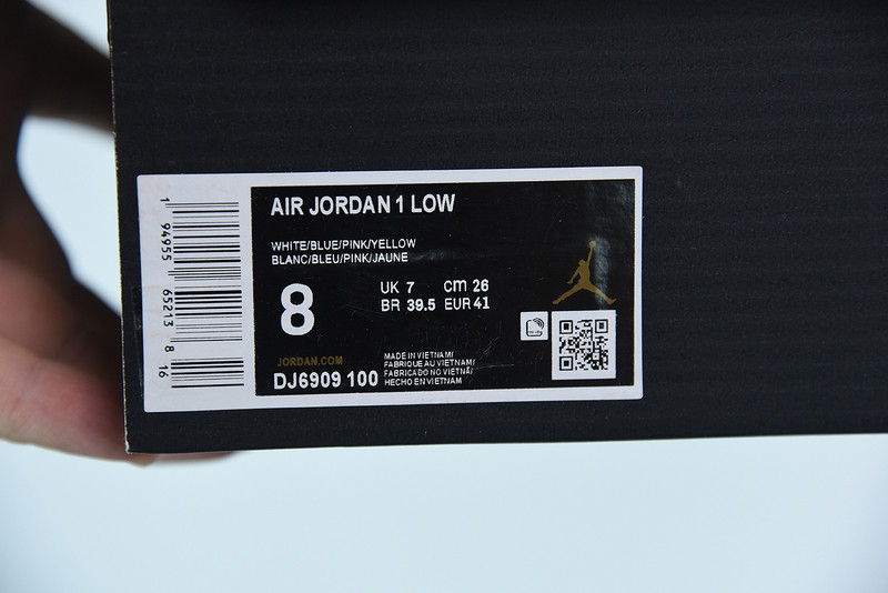 AIR JORDAN 1 LOW TO MY FIRST COACH DJ6909-100