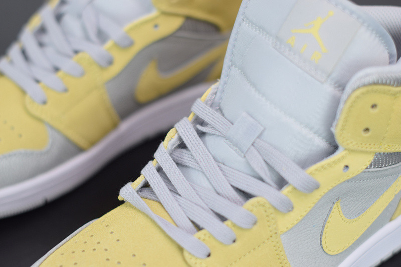AIR JORDAN 1 MID MIXED TEXTURES YELLOW DA4666-001