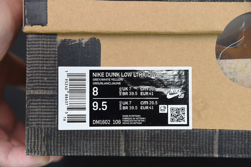 OF X DUNK LOW “08 OF 50” DM1602-106