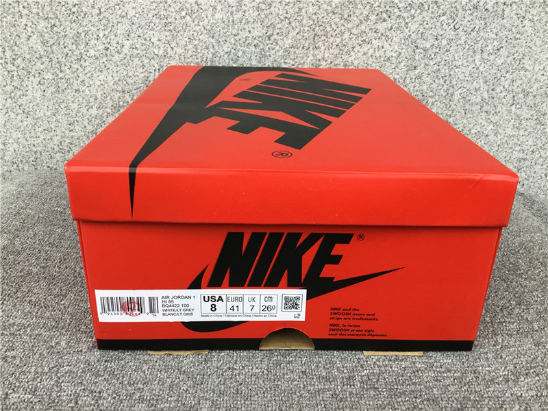 AIR JORDAN 1 85 NEUTRAL GREY BQ4422-100