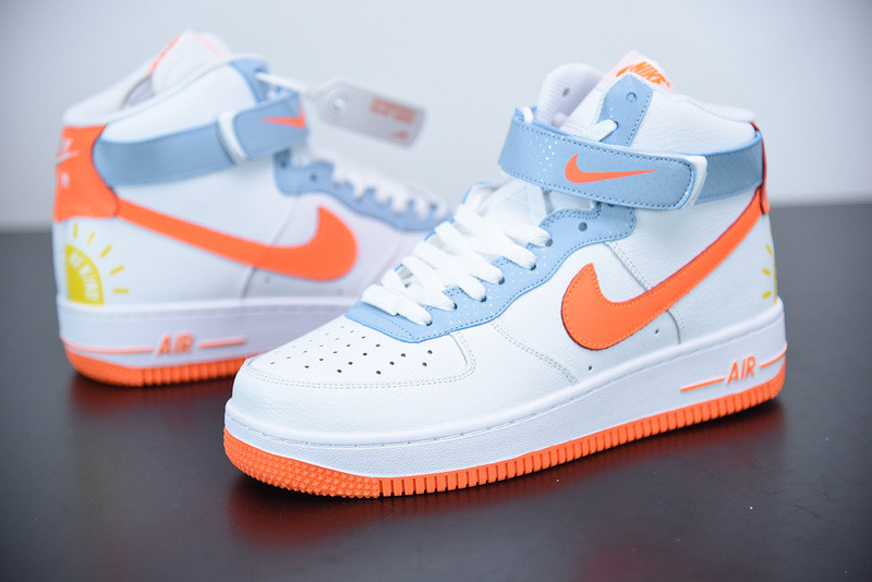 NIKE AIR FORCE 1 HIGH BE KIND WHITE RED DC2198-100