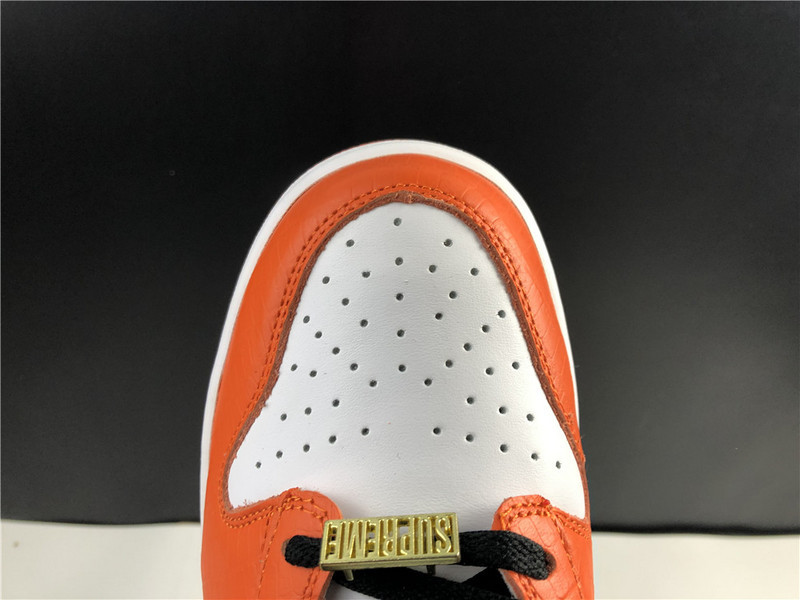 Supreme X NIKE DUNK HIGH PRO SB ORANGE 307385-181