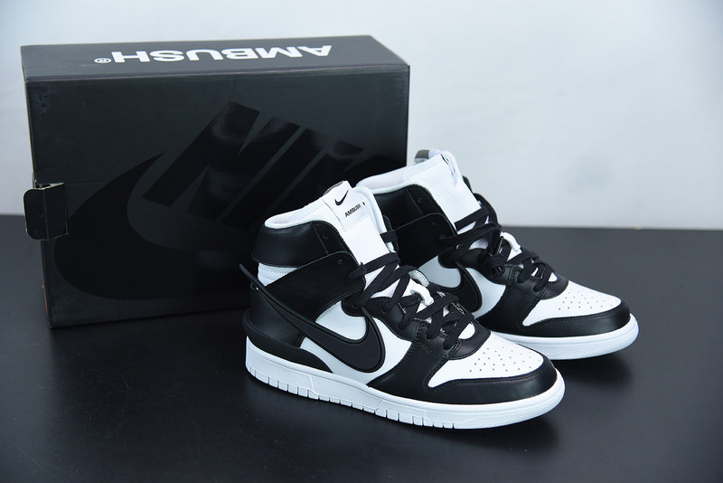 NIKE DUNK HIGH AMBUSH BLACK WHITE CU7544-001