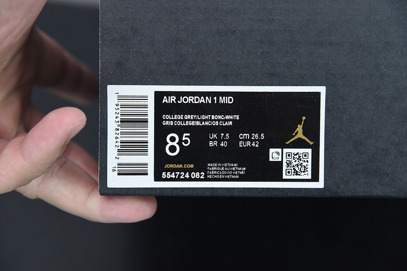 AIR JORDAN 1 MID “LINEN” 554724-082