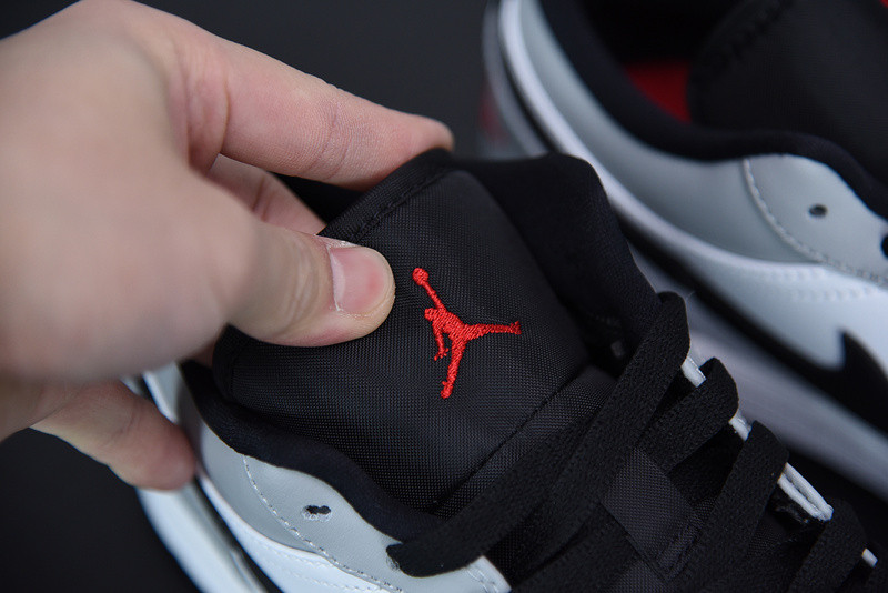 AIR JORDAN 1 LOW LIGHT SMOKE GREY 553558-030