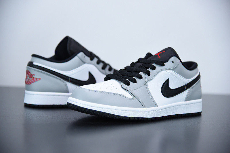 AIR JORDAN 1 LOW LIGHT SMOKE GREY 553558-030