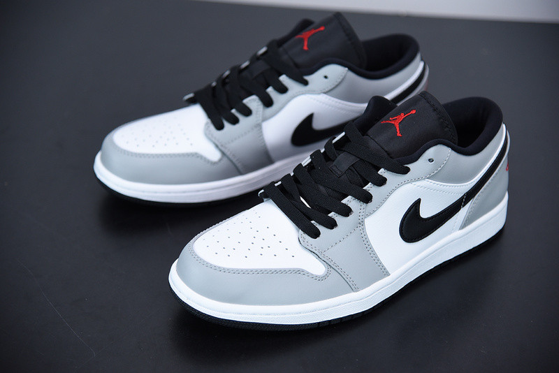 AIR JORDAN 1 LOW LIGHT SMOKE GREY 553558-030