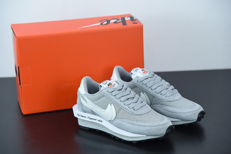 FRAGMENT X SACAI X NIKE LDV WAFFLE “GREY / WHITE” DH2684-001
