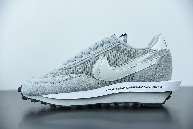 FRAGMENT X SACAI X NIKE LDV WAFFLE “GREY / WHITE” DH2684-001