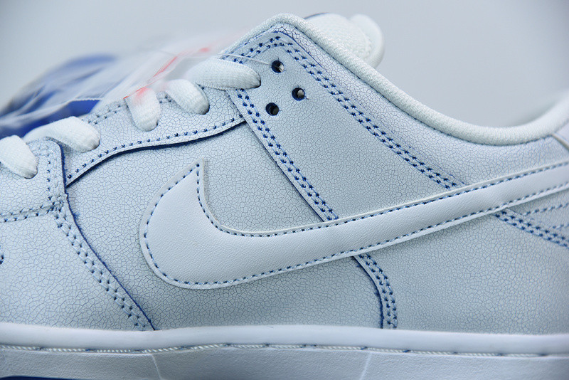 NIKE SB DUNK LOW PREMIUM WHITE GAME ROYAL CJ6884-100