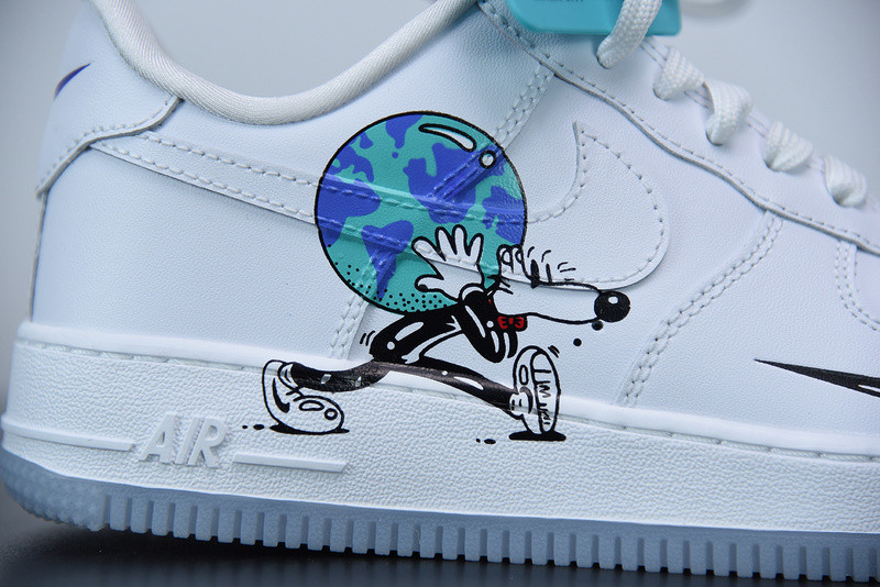 STEVEN HARRINGTON X AIR FORCE 1 LOW FLYLEATHER QS