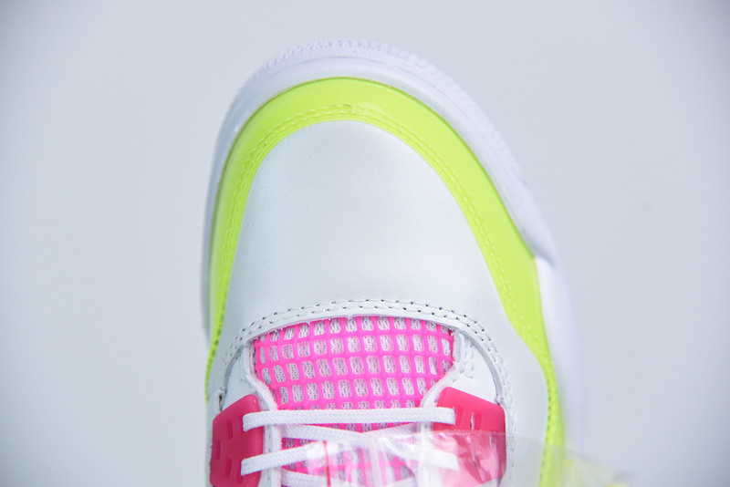 AIR JORDAN 4 GIRLS LEMON VENOM PINK BLAST CV7808-100