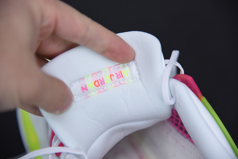 AIR JORDAN 4 GIRLS LEMON VENOM PINK BLAST CV7808-100
