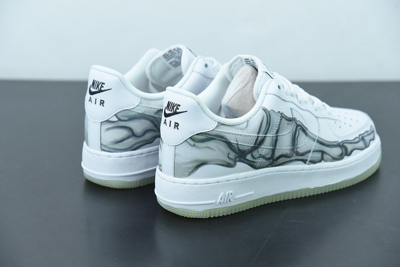 NIKE AIR FORCE 1 LOW SKELETON HALLOWEEN (2018) BQ7541-100