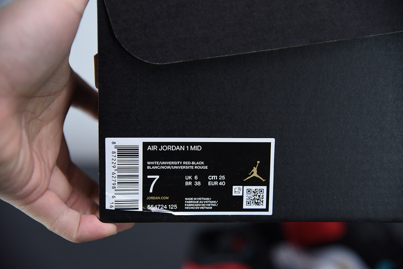 AIR JORDAN 1 MID "MULTI-COLOR" 554724-125