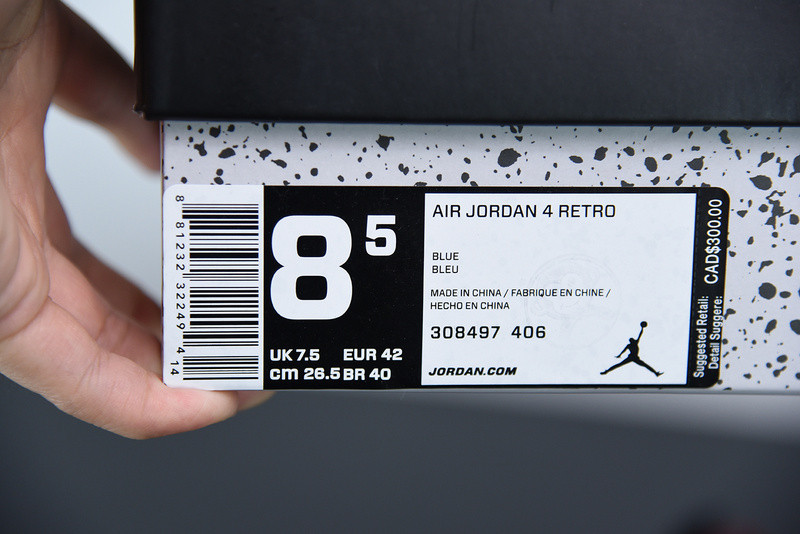 AIR JORDAN 4 RETRO "CACTUS JACK" 308497-406