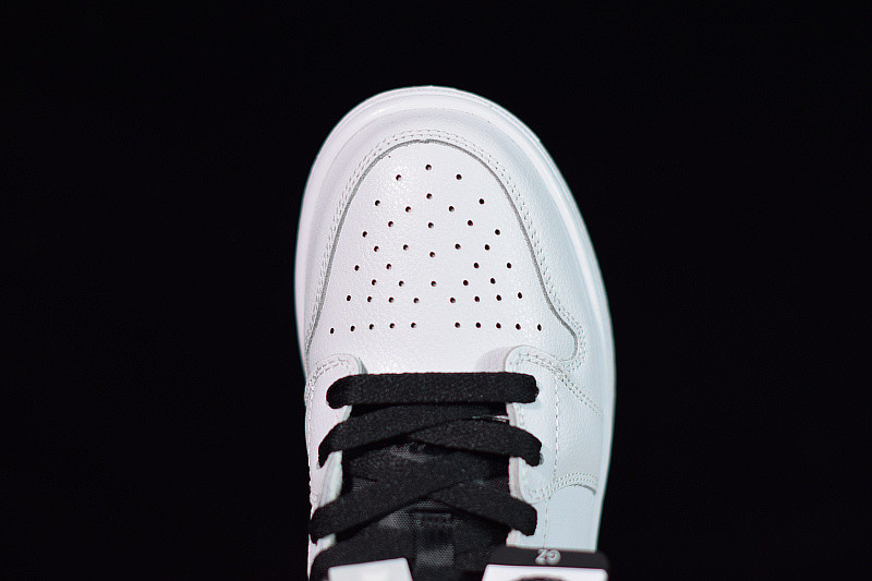 AIR JORDAN 1 MID WHITE BLACK FUCHSIA BLAST (GS) 555112-138