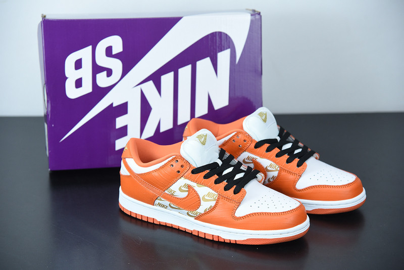 NIKE SB DUNK LOW Supreme X NIKE ORANGE DH3228-181