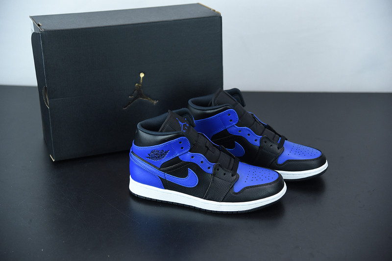 AIR JORDAN 1 MID “HYPER  ROYAL” 554724-077