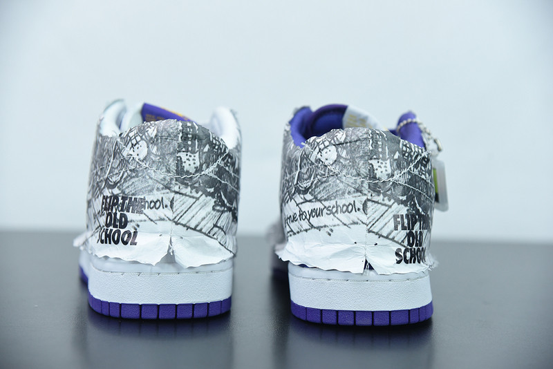 NIKE SB DUNK LOW “FLIP THE OLD SCHOOL” DJ4636-100