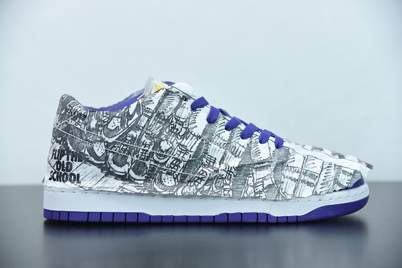 NIKE SB DUNK LOW “FLIP THE OLD SCHOOL” DJ4636-100
